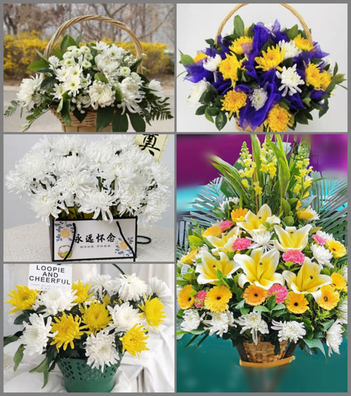 贵州毕节市织金县龙场镇太平村白事提篮配送